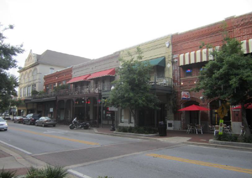 Photo of historic buildings in Pensacola